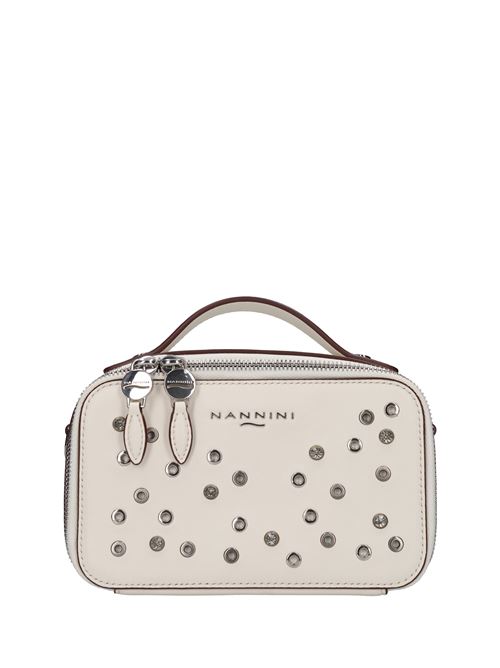 Borsa in pelle NANNINI | 18665NOFF WHITE
